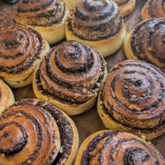 Brioche cacao noisettes